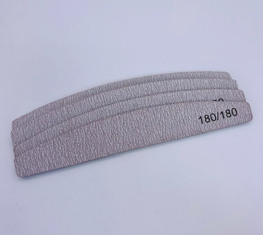 Dual-Sided 180/180 Grit Nail File for Precise Home Manicures – Durable, Ergonomic, and Perfect for Shaping Natural and Artificial Nails