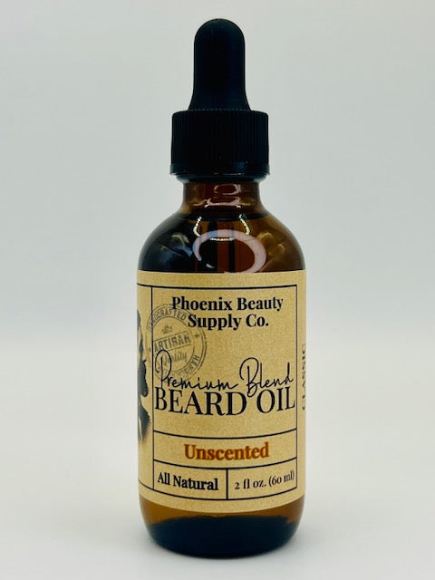 Classic unscented beard oil for soft, hydrated facial hair with a simple, fragrance-free formula for everyday grooming.