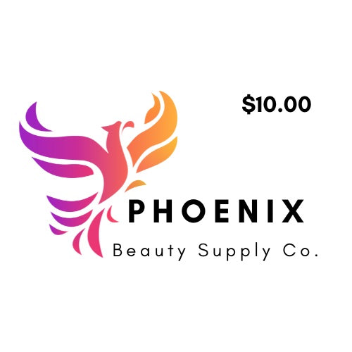 Phoenix Beauty Supply Co. $10 gift card – Perfect for beauty lovers, redeemable for online purchases of handmade beauty products.
