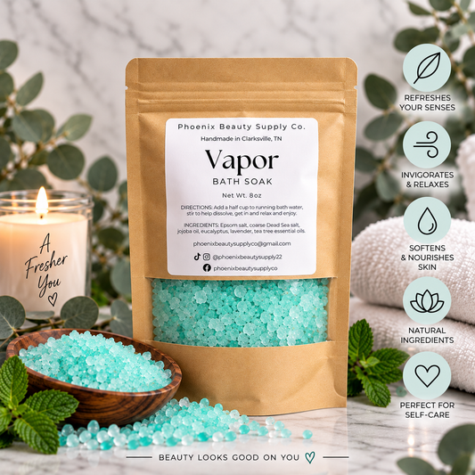 Vapor Bath Salt Soak