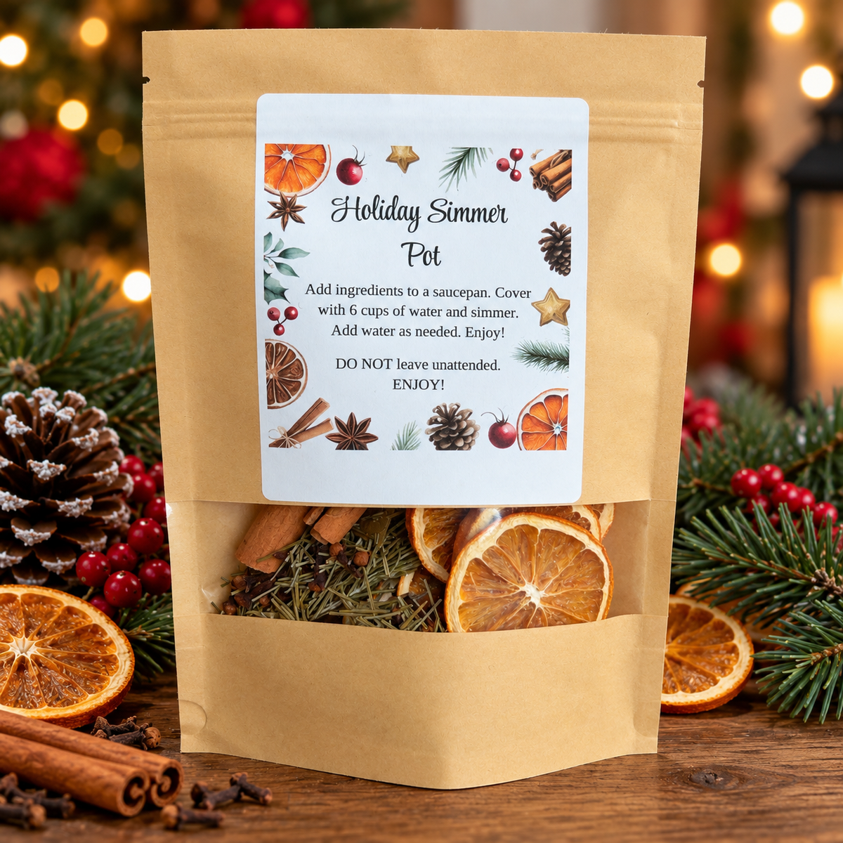 Earthy Christmas Spice